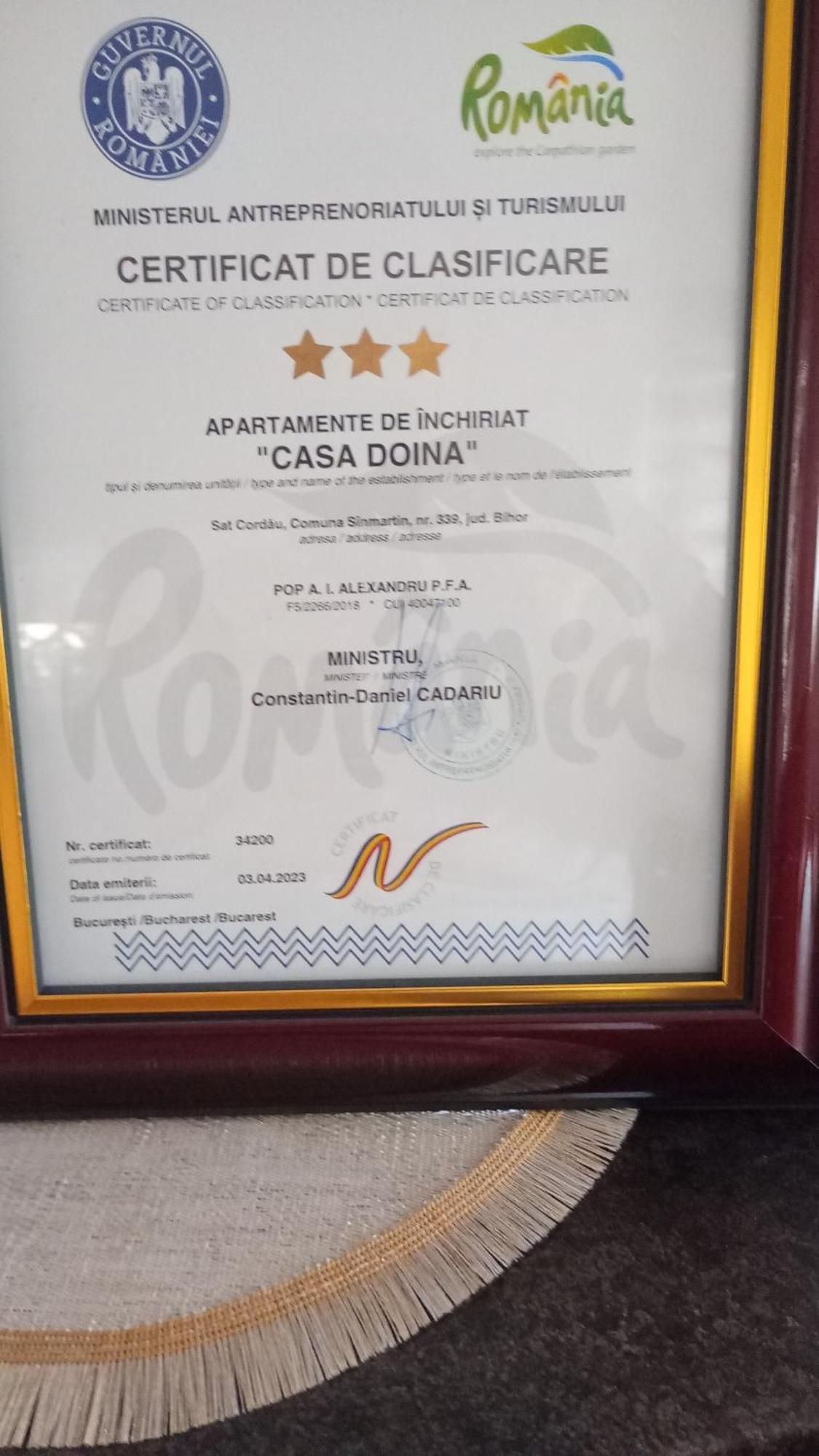Casa Doina Apartment Baile Felix Ngoại thất bức ảnh